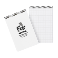 MS-A31 Modestone A31 Top Spiral Notepad 96x148mm- 50 sheets - WHITE