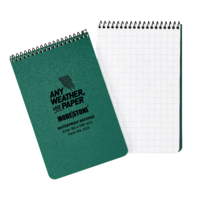 MS-A33 Modestone A33 Top Spiral Notepad 96x148mm- 50 sheets - GREEN
