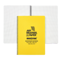 MS-C44 Modestone C44 Side Spiral Notepad A4 210x297mm - 50 sheets - YELLOW