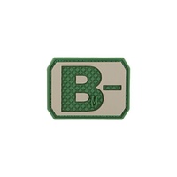 Maxpedition B- Blood Type Morale Patch (Arid)