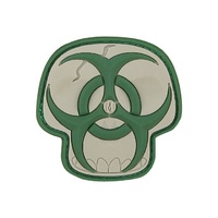 Maxpedition Biohazard Skull Morale Patch (Arid) 