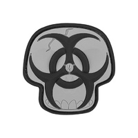 Maxpedition Biohazard Skull Morale Patch (SWAT)