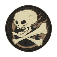 Maxpedition Skull Morale Patch (Arid) 