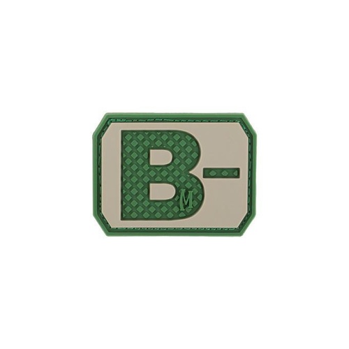 Maxpedition B- Blood Type Morale Patch (Arid)