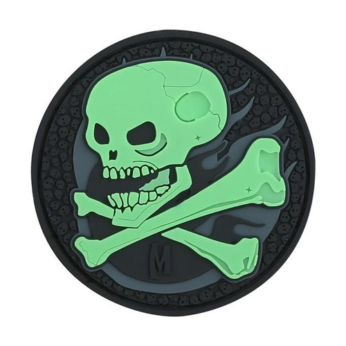 Maxpedition Skull Morale Patch (Glow) 